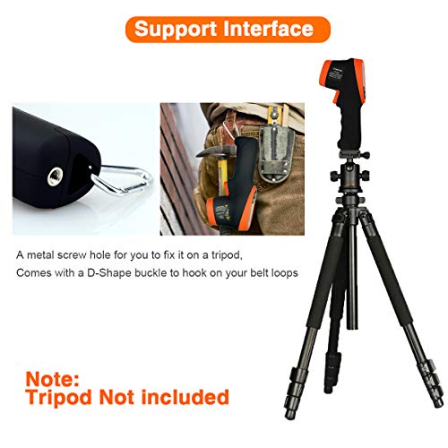 BTMETER BT-1800 Non Contact Pyrometer High Temperature Infrared Thermometer Gun -58°F ~3272°F (-50~1800℃) DS 50:1 for Metal Melting Furnace Forge Kiln Tempe Tester (Not Accurate for Human Temp) - Image 3