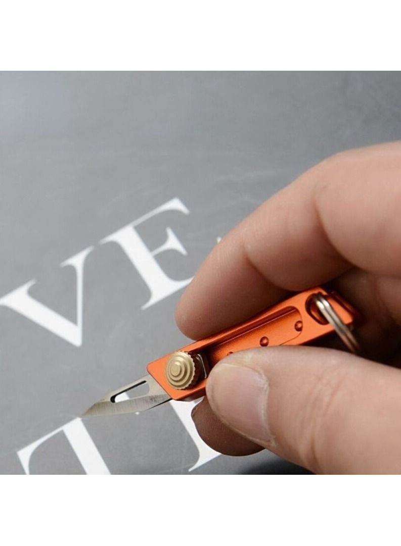 Outdoor Mini Portable Pocket Knife Utility Knife Unpacking Tool - Image 3