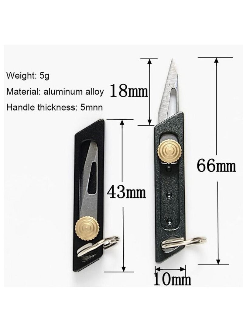 Outdoor Mini Portable Pocket Knife Utility Knife Unpacking Tool - Image 4