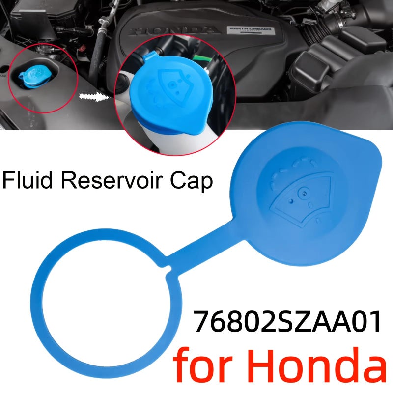 Mysouq Store Silicone Windscreen Washer Reservoir Cap for Pilot, Blue, 6.07cm Lid - Image 2