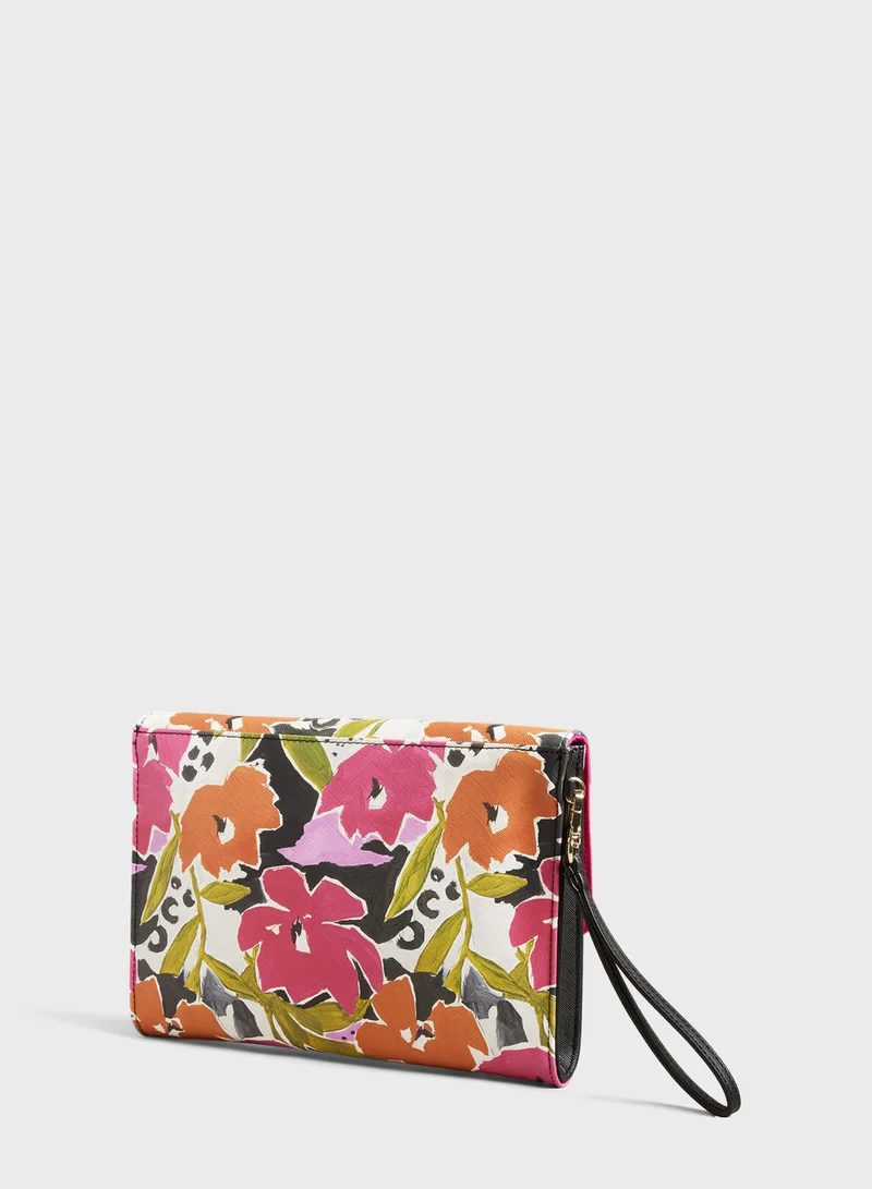 Ted Baker Magnoly Printed Magnolia Pouch