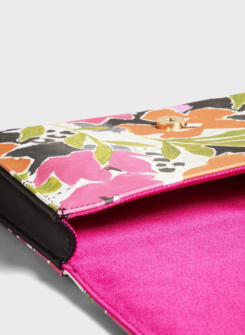 Ted Baker Magnoly Printed Magnolia Pouch