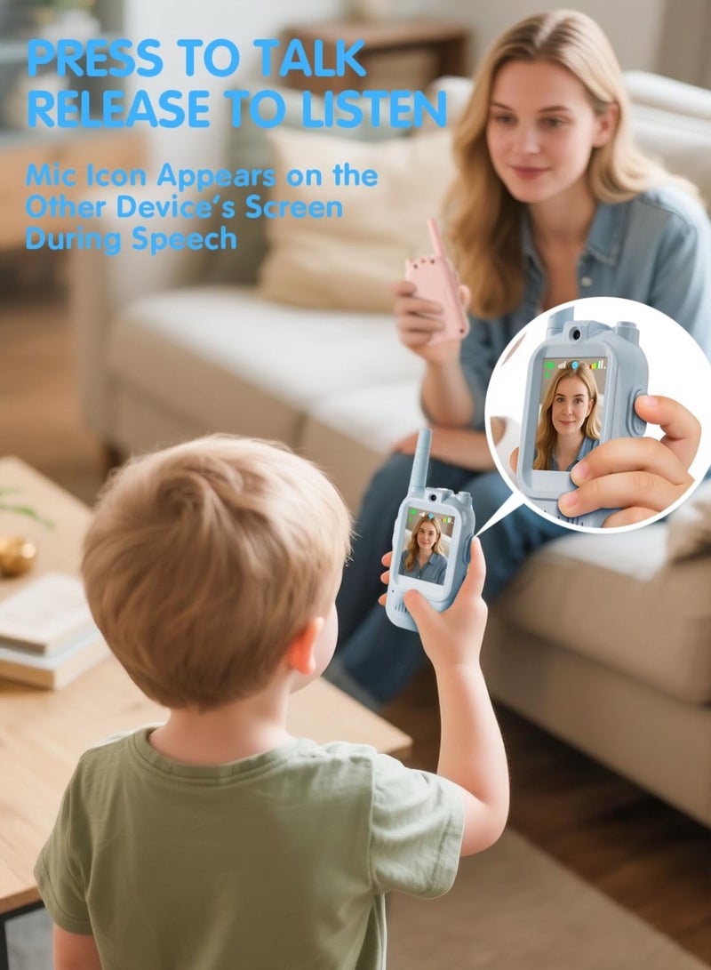 Rally HD Video Intercom for Kids – 2-Way Digital Video Messenger, Rechargeable Handheld Device, Long Range & Clear Sound – Perfect Gift for Boys & Girls (Ages 3+) - Image 4