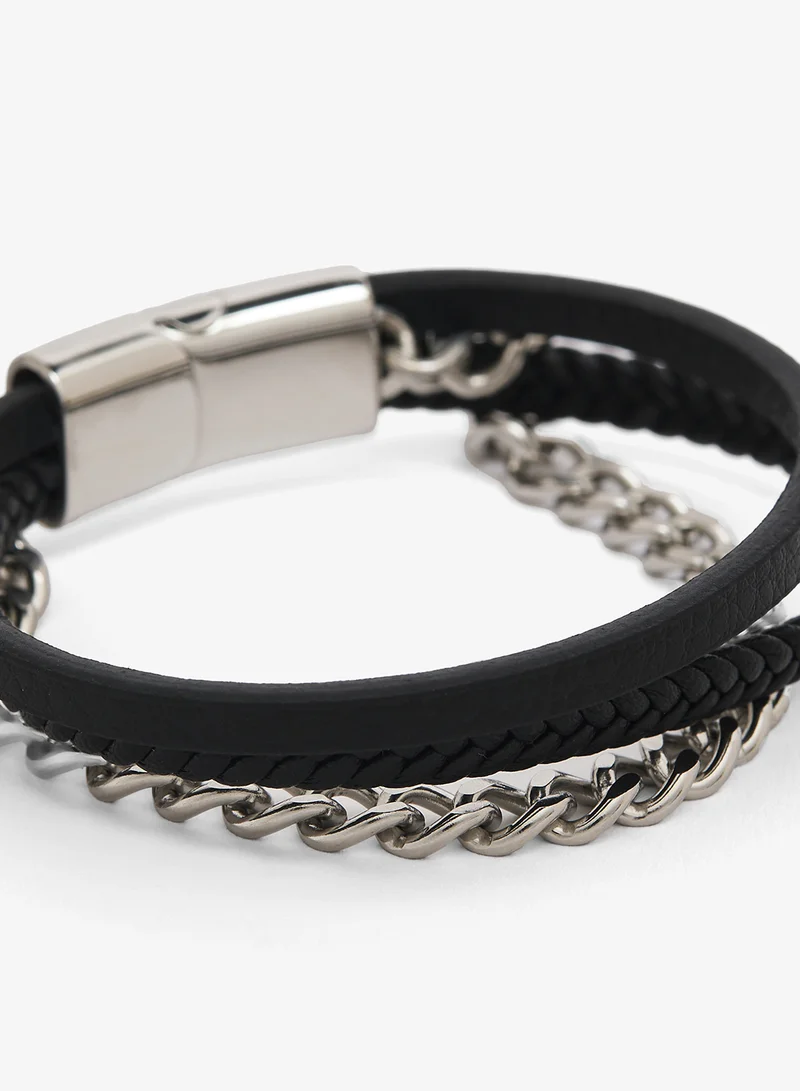 Seventy Five  Casual Layered Bracelet for Men | Best Price UAE
