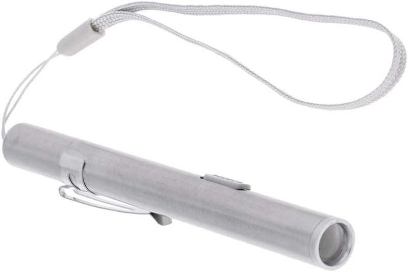 klarako Rechargeable Mini LED Pen Light Double Lamp Bead Flashlight Outdoor Penlight - Image 4