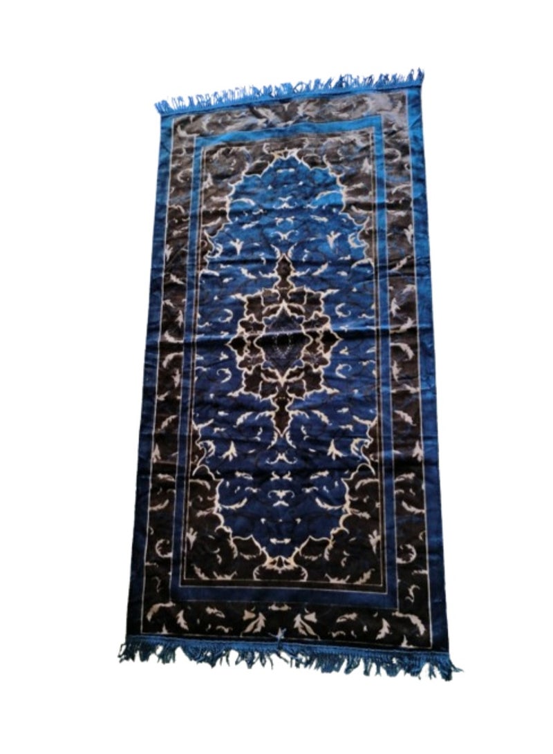 Vitacelli Prayer Mat 614GSM  Anti-Slip Velvet Top Islamic Prayer Mat New Design Thick Padded Sajadah Prayer Rug for Men Women Eid Gift Ramadan ( 140cm X 72cm) - Image 1