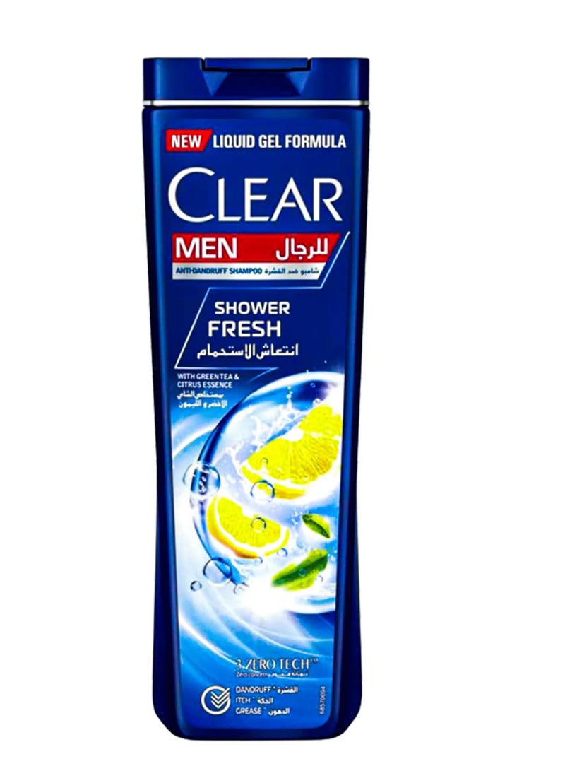 Clear Men Anti-Dandruff Shampoo Shower Fresh 400ml - Image 1