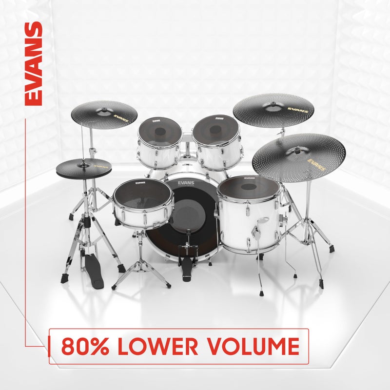 Evans Drum Heads - dB One Snare Batter Drum Head - Reduces Volume - Balanced, True-to-Kit Tones - 14 inch - Image 3