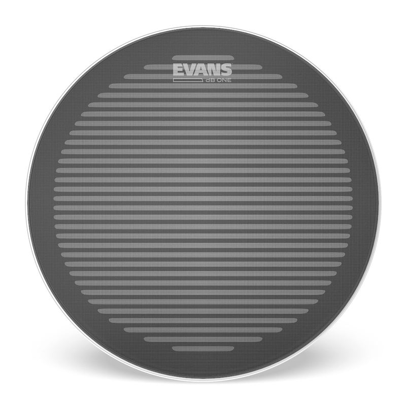 Evans Drum Heads - dB One Snare Batter Drum Head - Reduces Volume - Balanced, True-to-Kit Tones - 14 inch - Image 1