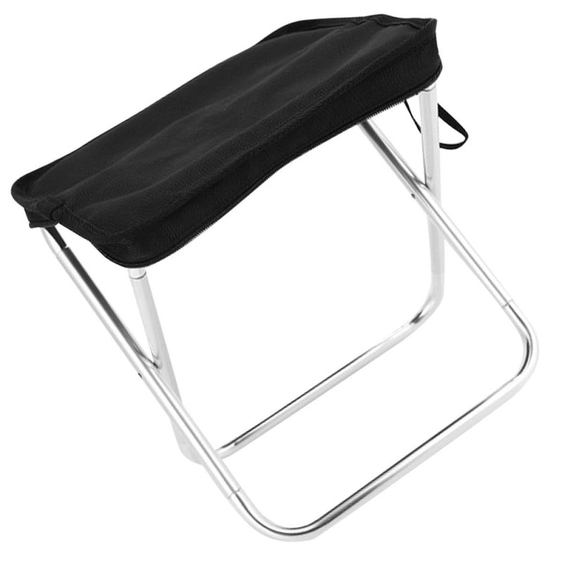 Portable Folding Stool Lightweight Aluminum Alloy Camping Seat for Outdoor Travel Hiking - Image 2