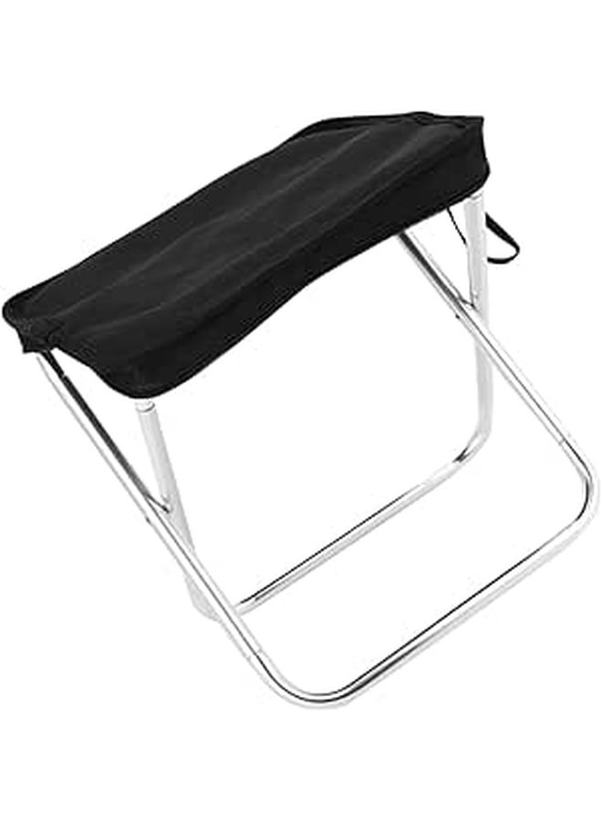 Portable Folding Stool Lightweight Aluminum Alloy Camping Seat for Outdoor Travel Hiking - Image 1