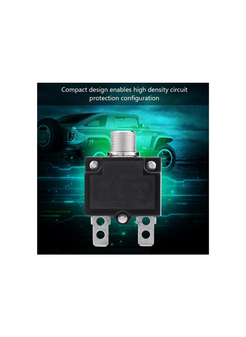 Generic - AC 125/250V Reset Thermal Switch Circuit Breaker Over Current Overload Protector for Generator(10A) - Image 1