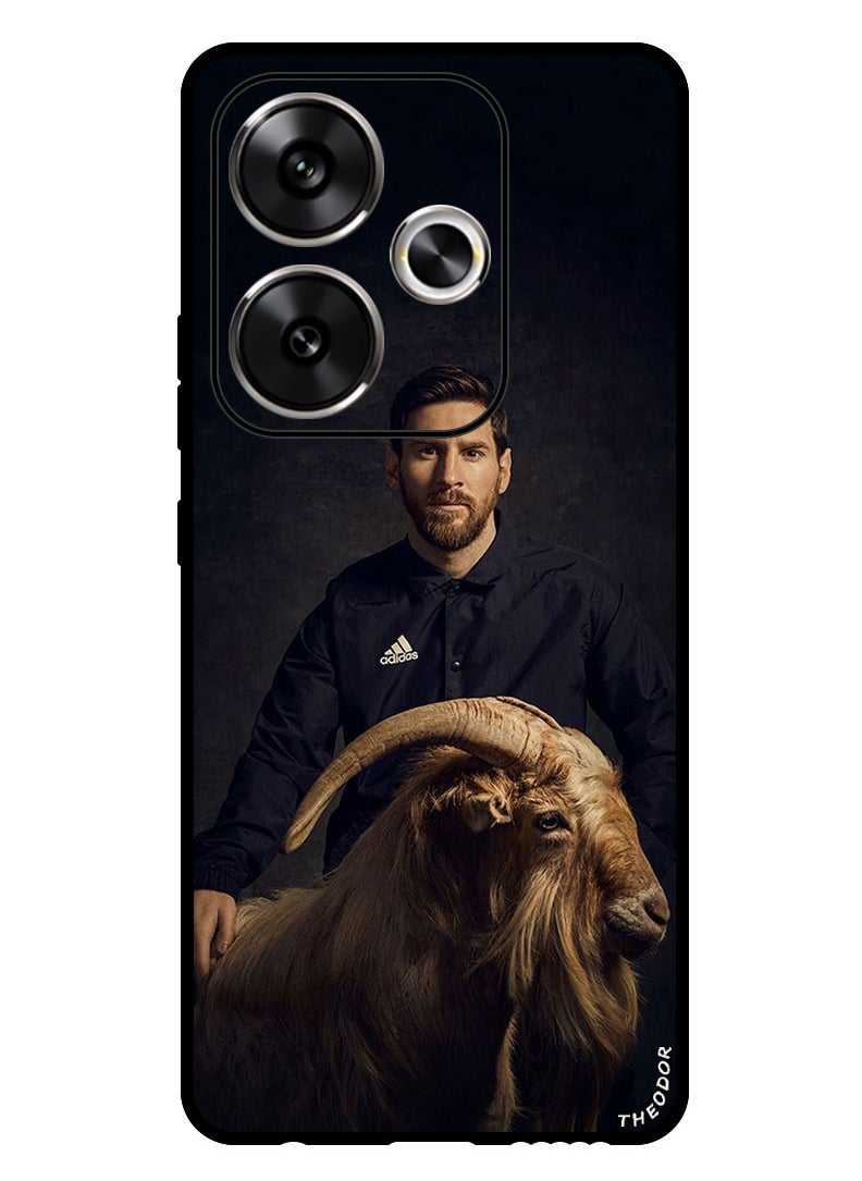 Theodor Protective Case Anti Scratch Shock Proof Bumper Cover For Xiaomi Redmi Turbo 3 Messi Goat  - Image 1