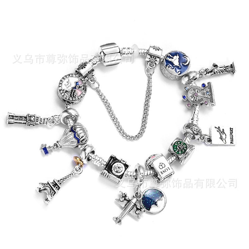 Cartoon Beaded Exquisite Bracelet Supply Cat Mermaid Boys And Girls - Image 5
