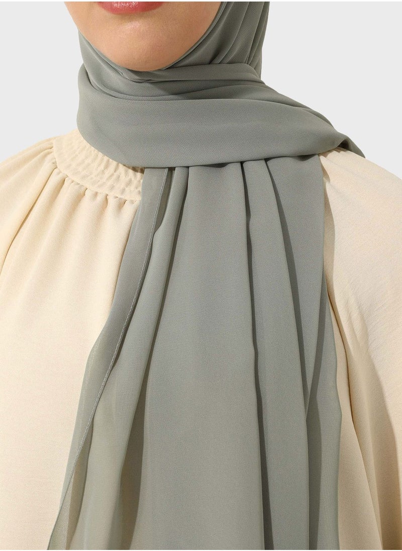 Tuva Shawl by Modanisa - Chiffon Lightweight Scarves - Image 1