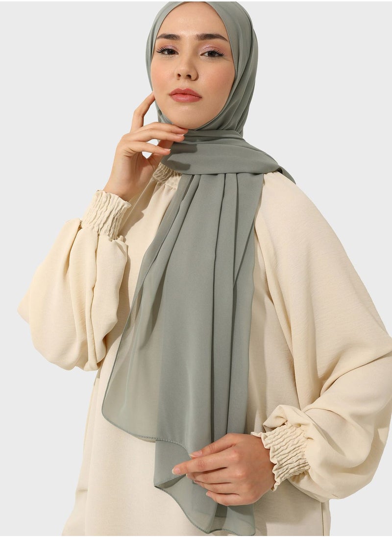 Tuva Shawl by Modanisa - Chiffon Lightweight Scarves - Image 1
