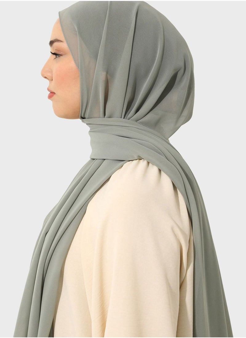 Tuva Shawl by Modanisa - Chiffon Lightweight Scarves - Image 1