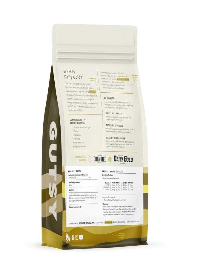 Redmond Daily Gold Stress Relief – Natural Digestive and Ulcer Supplement for Horses (5 LB) - Image 2