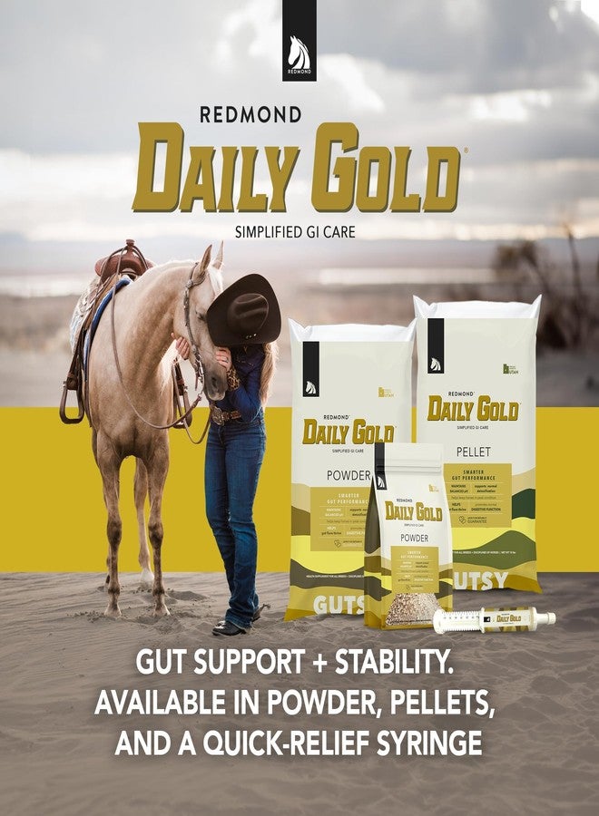 Redmond Daily Gold Stress Relief – Natural Digestive and Ulcer Supplement for Horses (5 LB) - Image 4