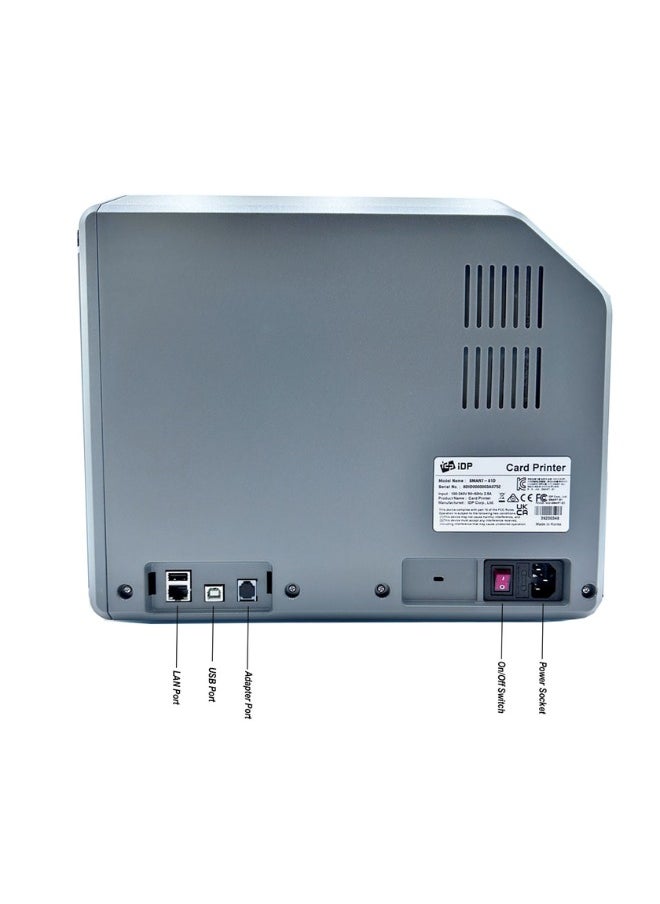 IDP - IDP Smart 81D Dual Sided Retransfer ID Card Printer, Contactless Smart Card Enc - Image 1