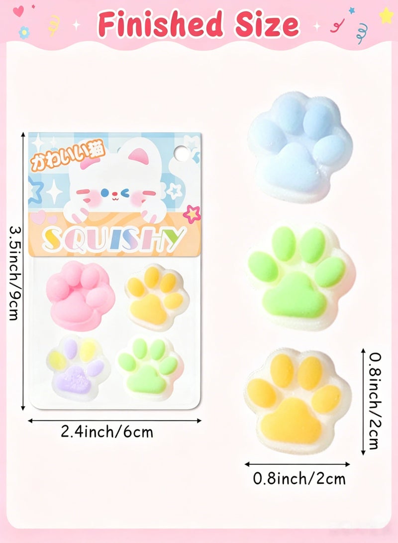 DIY Cat Paw Squishy Making Kit for Kids, All-in-One Silicone Pinch Toy Craft Set with A&B Glue, Mold, Pigments & Accessories, Stress Relief & Creative Activity Kit for Beginners, Perfect Gift for Girls Ages 8+ - Image 5
