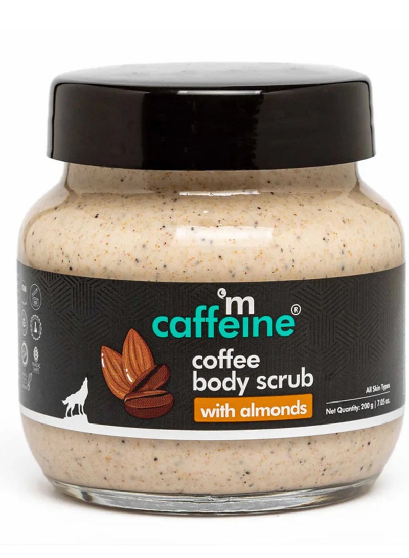 MCaffeine Coffee Body Scrub with Almonds (200 g)  - Image 1