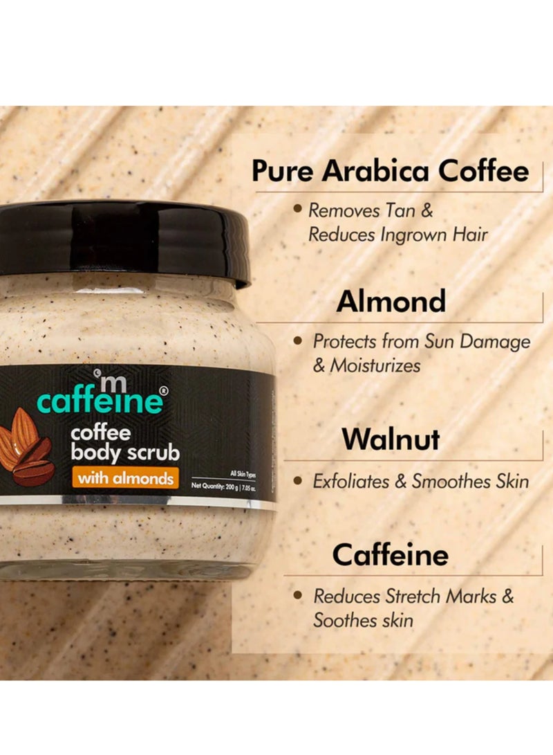 MCaffeine Coffee Body Scrub with Almonds (200 g)  - Image 3