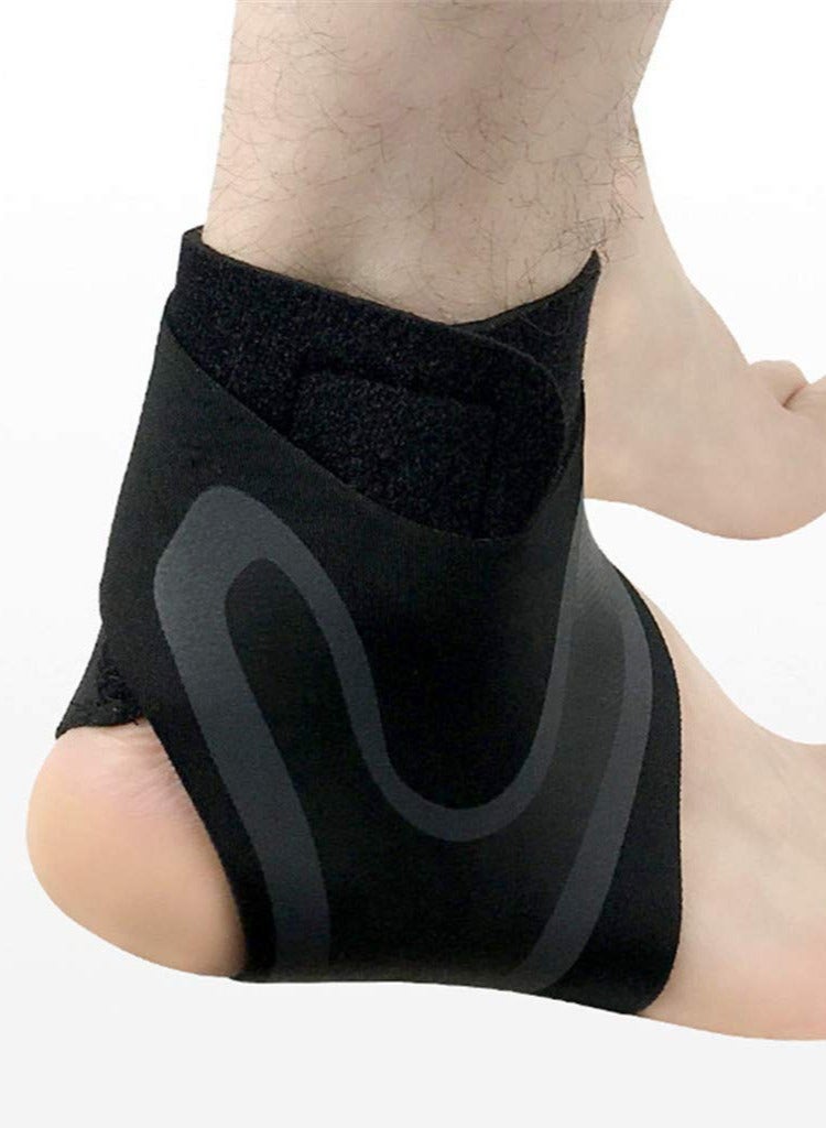 1 Pair of Men's and Women's Ankle Braces - Breathable, comfortable, adjustable, suitable for running, basketball, minor Achilles tendon sprains, joint pain relief, injury recovery, one-size-fits-all ankle supports - Image 3