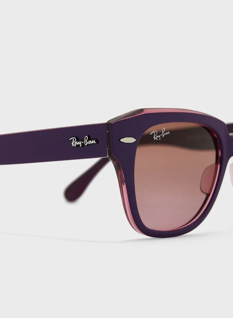 Ray-Ban Junior 0Rj9186S Junior State Street Square Sunglasses