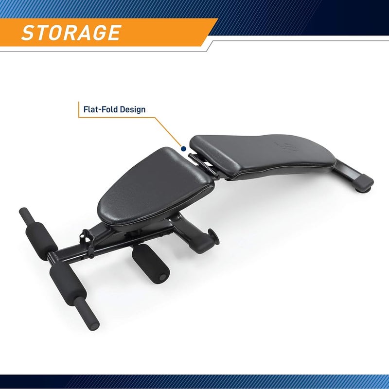 Marcy Multi-Purpose Adjustable Workout Utility Weight Bench for Full Body Upright, Incline, Decline, and Flat Exercise SB-228, 42.00 x 26.00 x 48.00 inches - Image 5