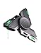 INNÃ”PLUS Fidget Spinners Fidget Spinner Gifts for Adults Stress Anxiety ADHD Relief Figets Toy Metal Finger Hand Spinner Toy with Luminous Light Silent Spinner Absorb Solar Light Then Release Glow in Dark - Image 2