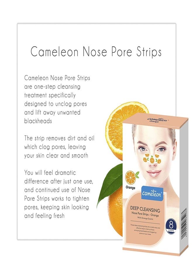 Cameleon Nose Pore and Blackhead Removel Strips, 8 Strips - Image 2