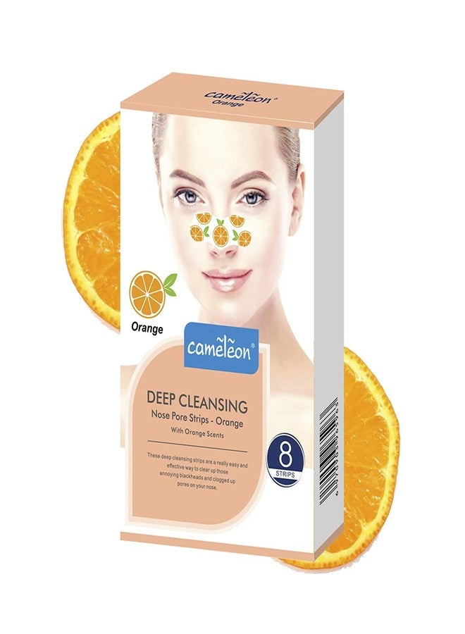 Cameleon Nose Pore and Blackhead Removel Strips, 8 Strips - Image 1