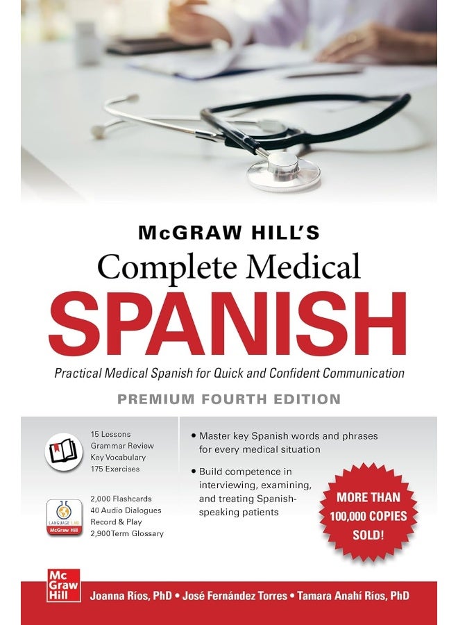 McGraw Hill's Complete Medical Spanish, Premium Fo