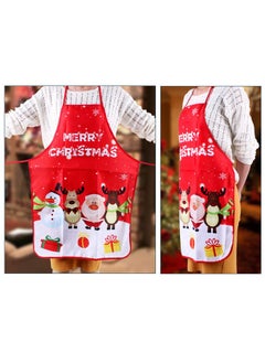 2 Pack Chistmas Apron, Holiday Kitchen Apron Christmas Santa Claus/Elk/Snowman Style Decoration Apron For Christmas Dinner Party Cooking Baking Crafting House Cleaning Kitchen - pzsku/Z0E8AE9279EE727756759Z/45/_/1733731354/f7efa4c1-ec92-4e88-8a28-a44765864678