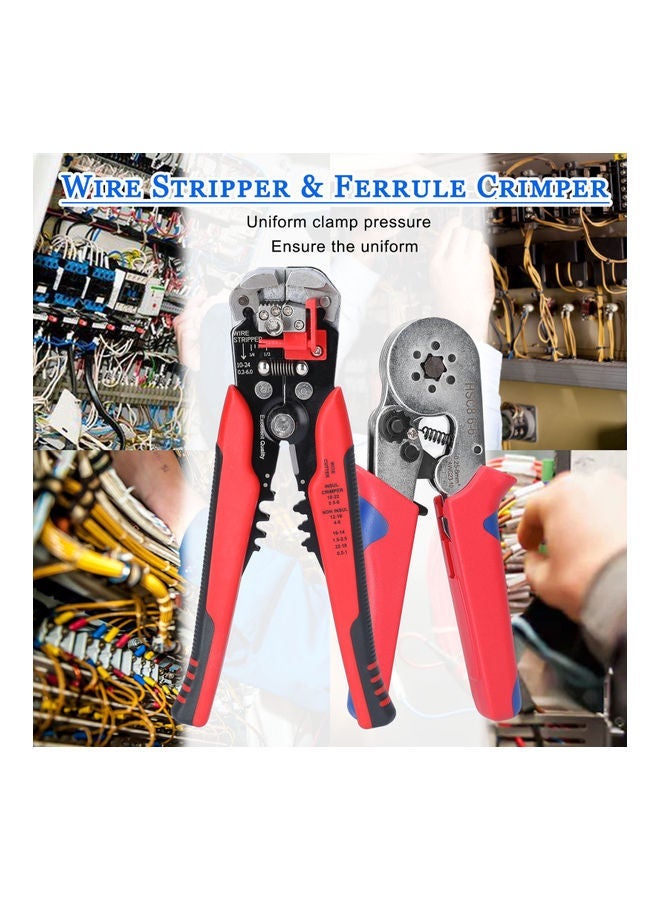 NIBEMINENT Crimper And Stripper Tool Set Multicolour - Image 3