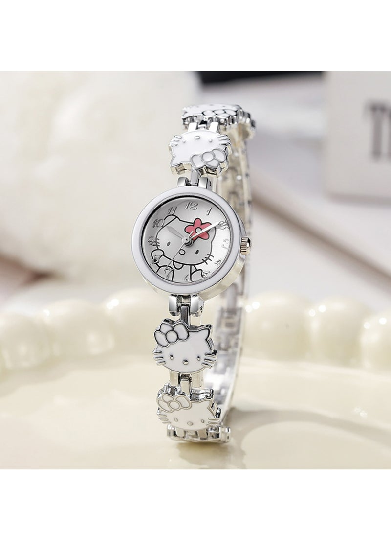 إكس ليفيل 2pcs عصرية ولطيفة الأطفال سوار الصلب الشريط ساعة - Image 5