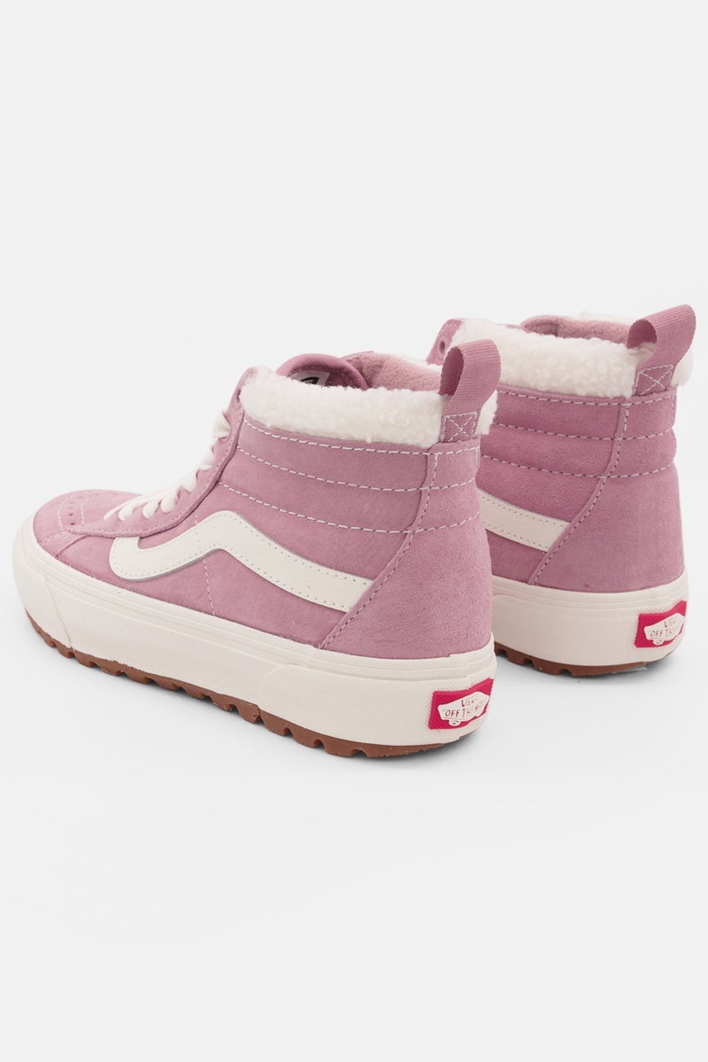 VANS حذاء رياضي نسائي برباط SK8-Hi، وردي - Image 2