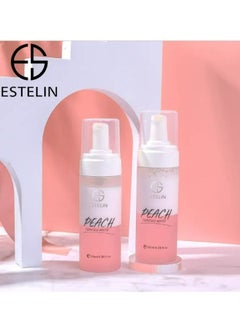 ESTELIN Skin Care Private Label Deep Cleaning Pore Cleaning Peach Cleansing Mousse 135 ml  - Image 3