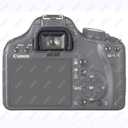 ULBTER T3i T2i Eyepiece Eyecup Viewfinder Eye Cup for Canon EOS Rebel T7 T7i T6i T6s T6 T5i T5 T4i T3i T3 T2i T1i T100 XSi XTi XT SL3 SL2 SL1 Camera (2-Pack), ULBTER EF Eyecup with Hot Shoe Cover (EF) - Image 4