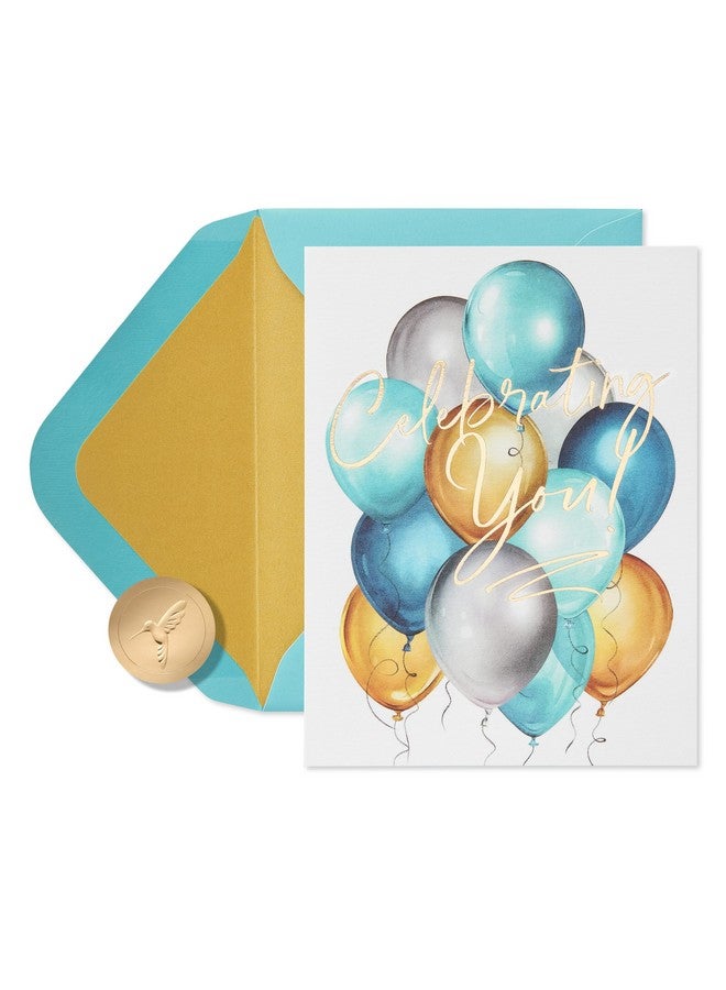 Papyrus Birthday Card (Celebrating You) - Image 1