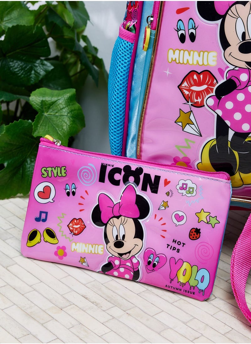 Disney - Disney Minnie Mouse Back To School 3In1 Trolley Box Set - Image 1