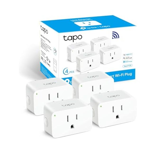 tapo Tp-Link Tapo Smart Plug Mini 15A, Smart Home Wi-Fi Plug, Super Easy Setup, Compatible With Alexa & Google Home, No Hub Required, Ul Certified, 2.4G Wifi Only, White, Tapo P105(4-Pack) - Image 4