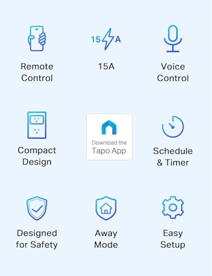tapo Tp-Link Tapo Smart Plug Mini 15A, Smart Home Wi-Fi Plug, Super Easy Setup, Compatible With Alexa & Google Home, No Hub Required, Ul Certified, 2.4G Wifi Only, White, Tapo P105(4-Pack) - Image 5
