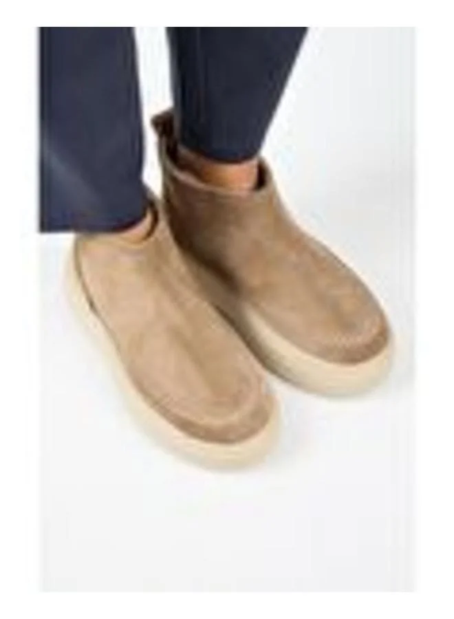 Manijero  (Carolina) Women's Real Leather Mini Boot with Fur Lining (Sable). for Women | Best Price UAE