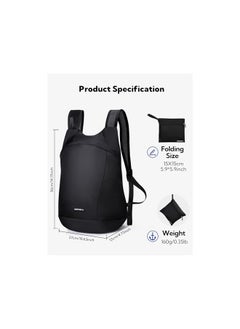 WATERFLY Ultralight Foldable Backpack 15 L: Small Packable Hiking Backpack Lightweight Thin Backpack Sporty Daypack Daypack for Outdoor Hiking City Trip Men Women - pzsku/Z0E8B5767C3CE4D2AEE14Z/45/_/1738405419/fdcf8544-1eb3-4cd9-8527-b59b60549b44