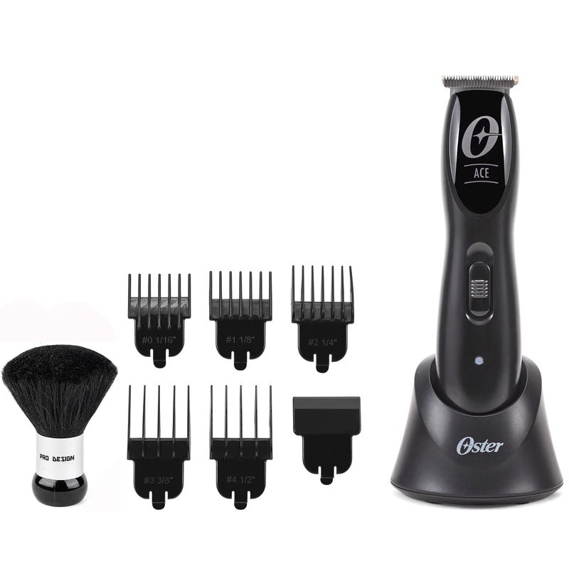 Oster Cordless Ace T Blade Clipper Finisher with Neck Brush - Image 1