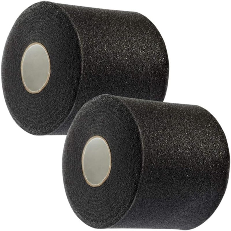 McDavid 63308R Two Pack of 30-Yard Black Prewrap Rolls for Injury Prevention - Image 1