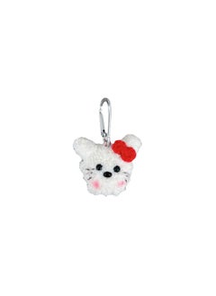 Han Feng Cartoon Doll For Apple Airtag Locator Protective Cover Pet Anti-lost Tracker Protective Case-Color:Kitten-Applicable Model:Airtag