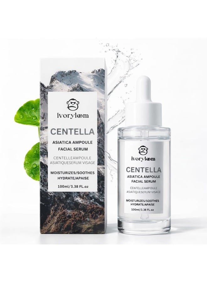 ivory loom Ivoryloom Centella Asiatica Ampoule Serum - 100 Ml / 3.38 Fl Oz | Gentle On Sensitive Skin | Light, Non-Sticky Hydration | Soothing Care In Every Drop - Image 1